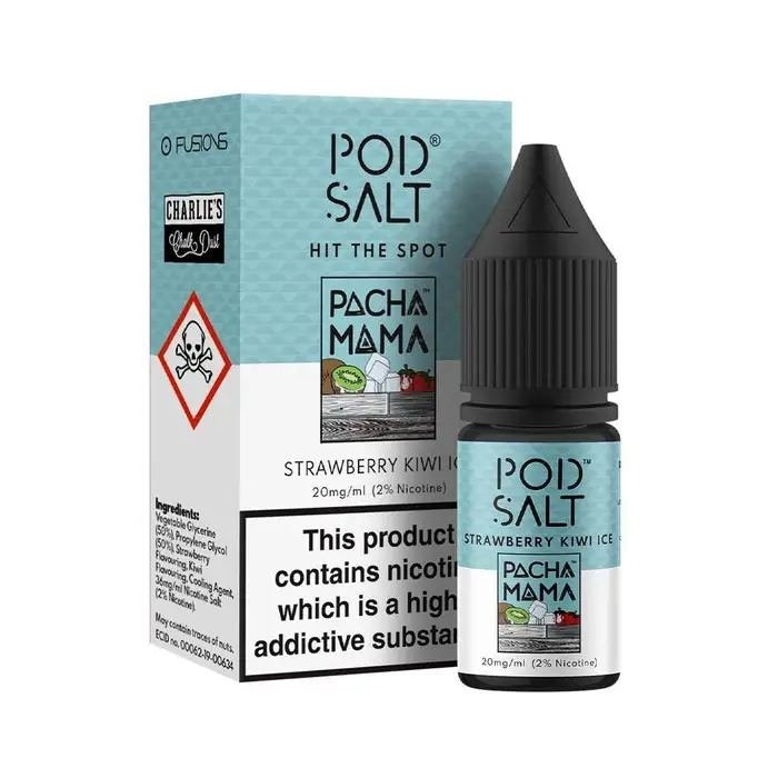 POD SALT Strawberry Kiwi ice – Nicotine Salt Best price 2025
