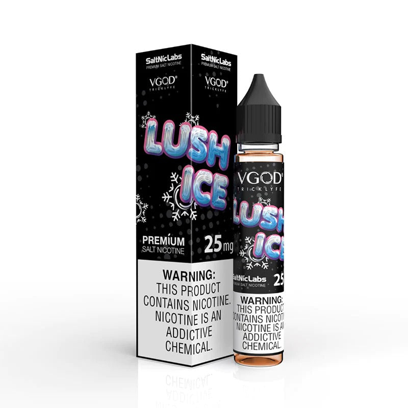VGod SaltNic | 30ML Vape Juice | LUSH ICED | 25MG,50MG