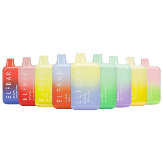 Elf Bar BC5000 | ORIGNAL Rechargeable Disposable Vape Puffs