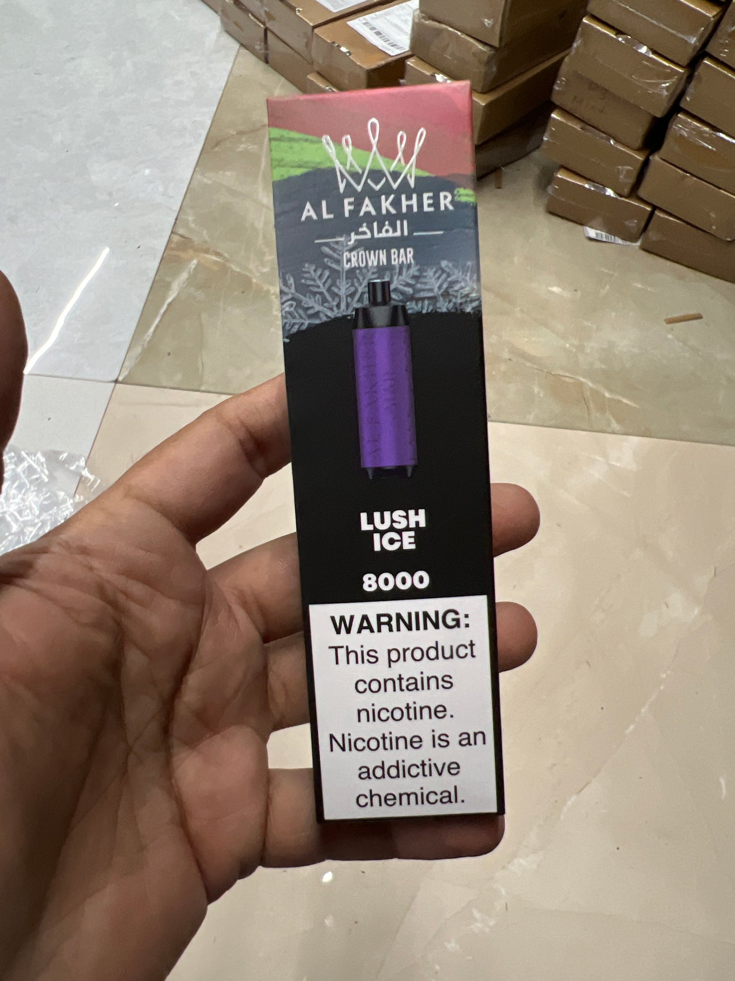 AL FAKER CROWN BAR 8000 PUFF