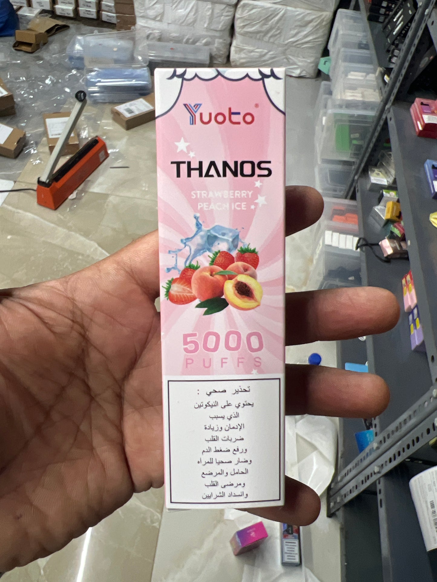 YUOTO THANOS DISPOSABLE 5000 PUFFS 100% Original