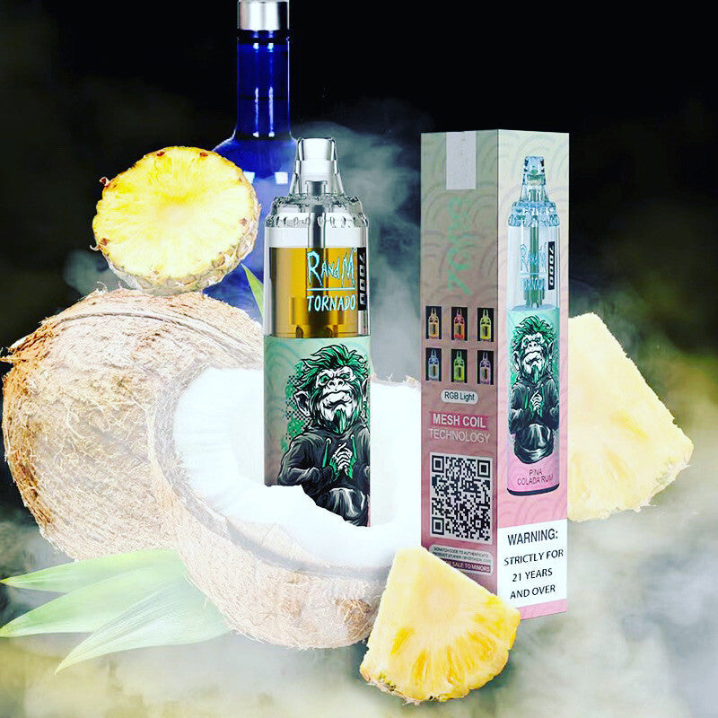 R and M 7000 PUFF DISPOSSABLE JUST VAPE INDIA