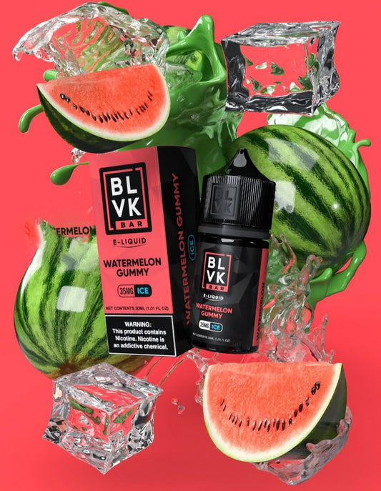 BLVK BAR E-LIQUID |NICOTINE SALT| GRAPEFRUITY BLUEBERRY ICE 50MG 30ML