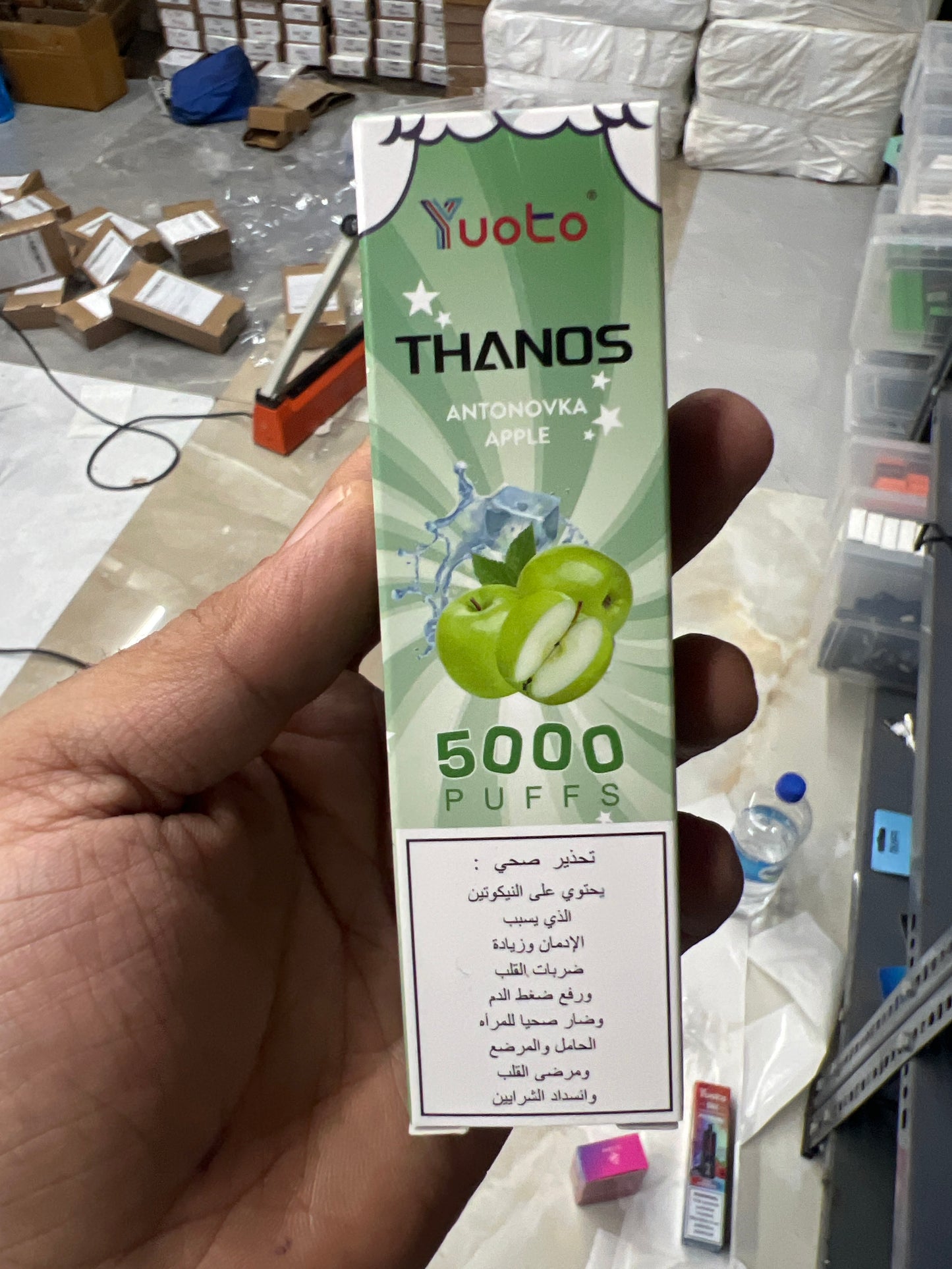 YUOTO THANOS DISPOSABLE 5000 PUFFS 100% Original
