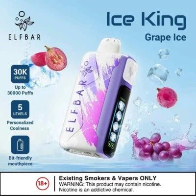 ELF BAR ICE KING | 30000 PUFFS | DISPOSABLE VAPE
