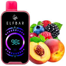 ELF BAR RAYA D2 20000 PUFF PEACH BERRY ORIGNAL