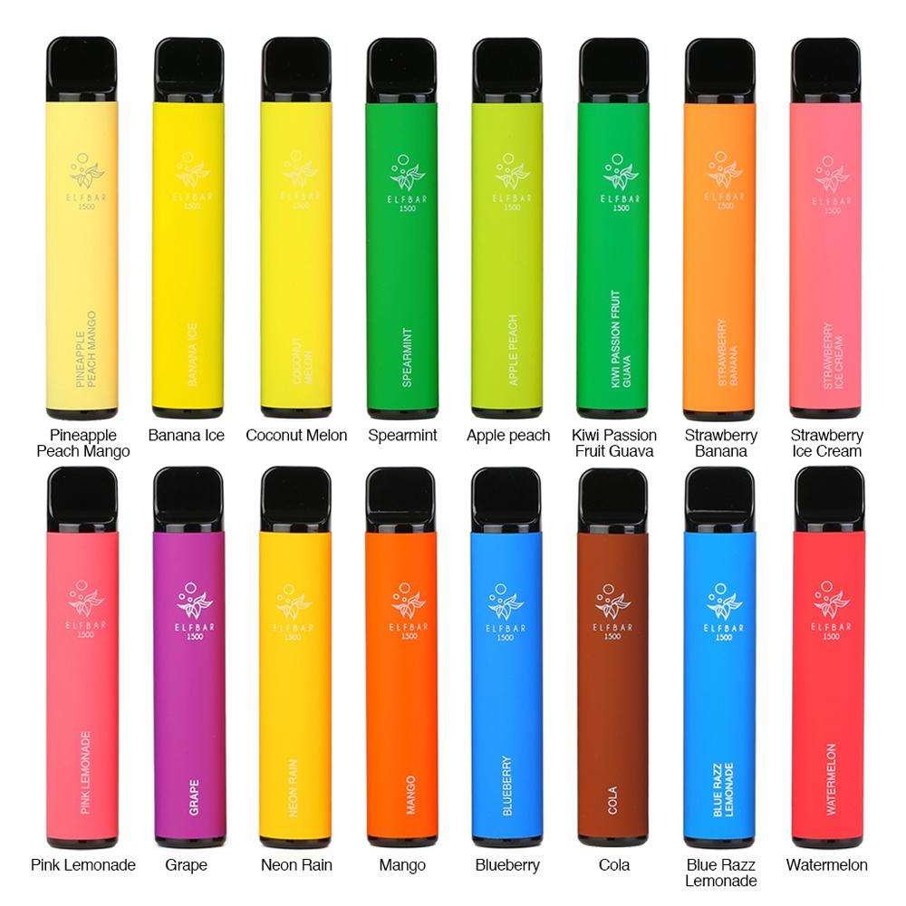 Elf Bar 1500 Disposable Vape Pod Device - 20mg