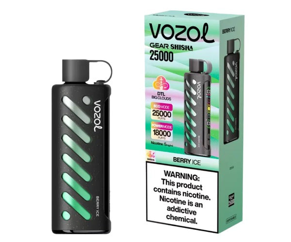Vozol Shisha 25000 Puffs Gear INDIA