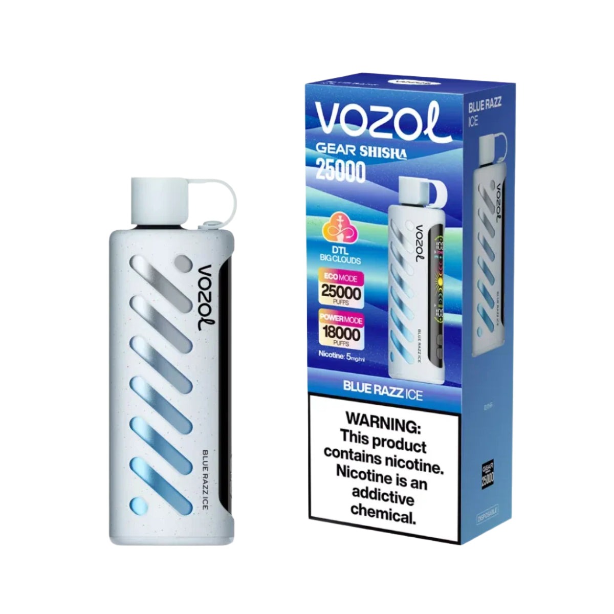 Vozol Shisha 25000 Puffs Gear INDIA
