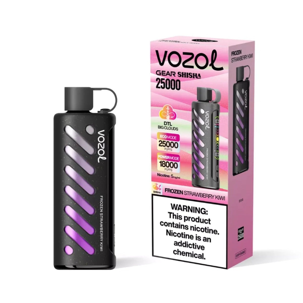 Vozol Shisha 25000 Puffs Gear INDIA