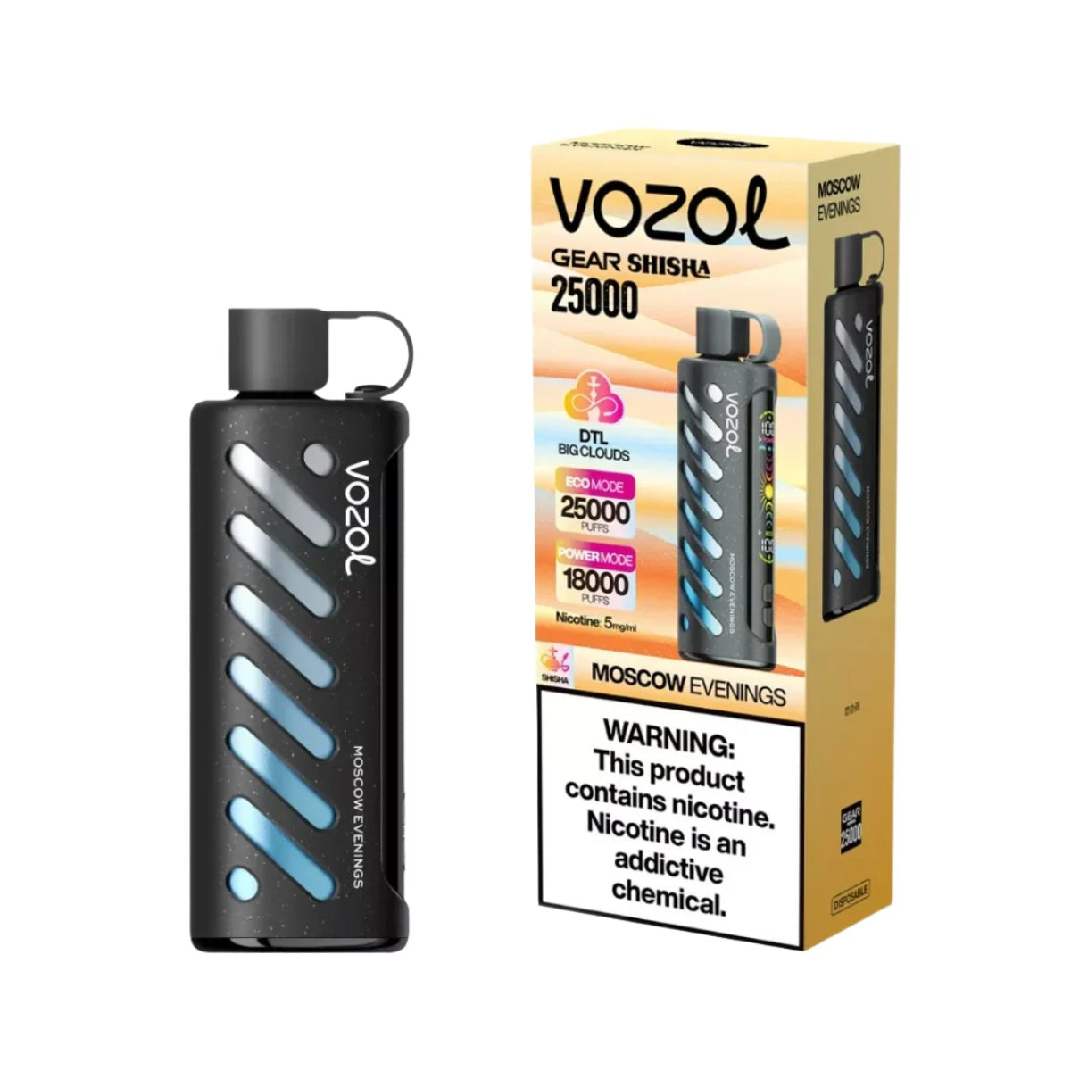 Vozol Shisha 25000 Puffs Gear INDIA