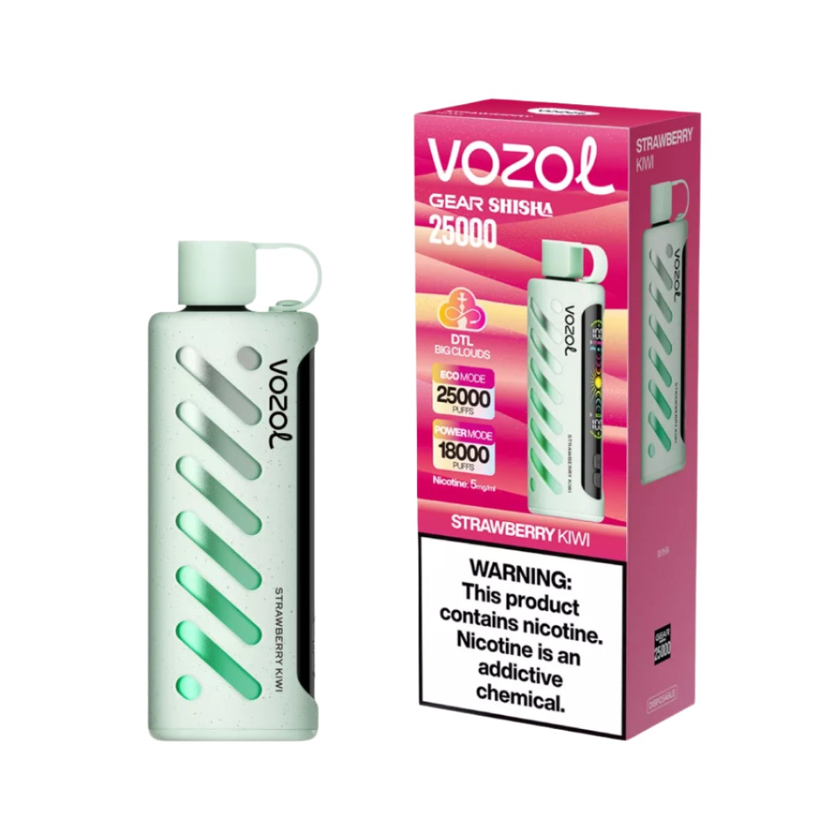 Vozol Shisha 25000 Puffs Gear INDIA