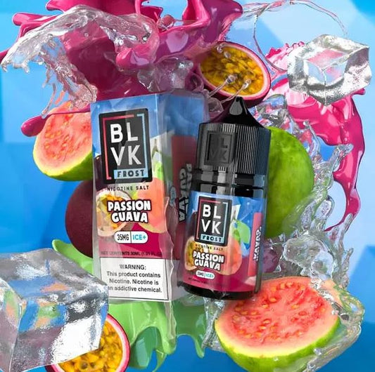 BLVK FROST PASSION GUAVA 50MG ICE ORIGNAL