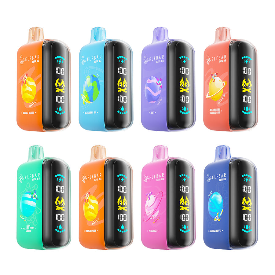 Elfbar Raya D3 25000 Puffs Disposable  | JUST VAPE NDIA | DISPOSSABLE VAPE
