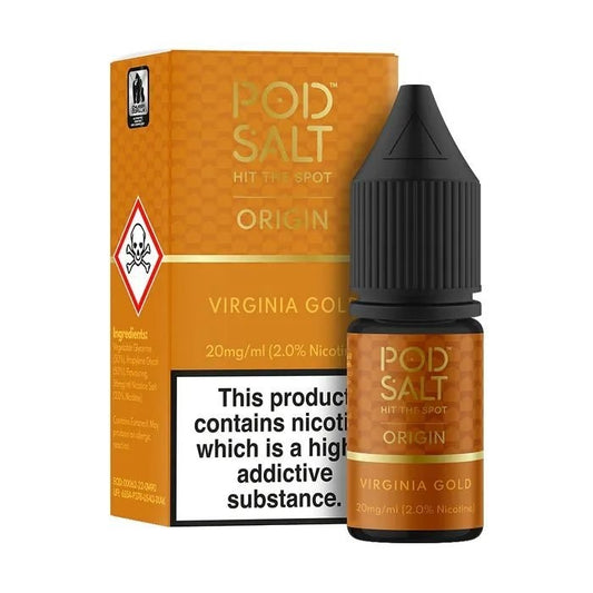 POD SALT Virginia Gold – Nicotine Salt Best price 2025
